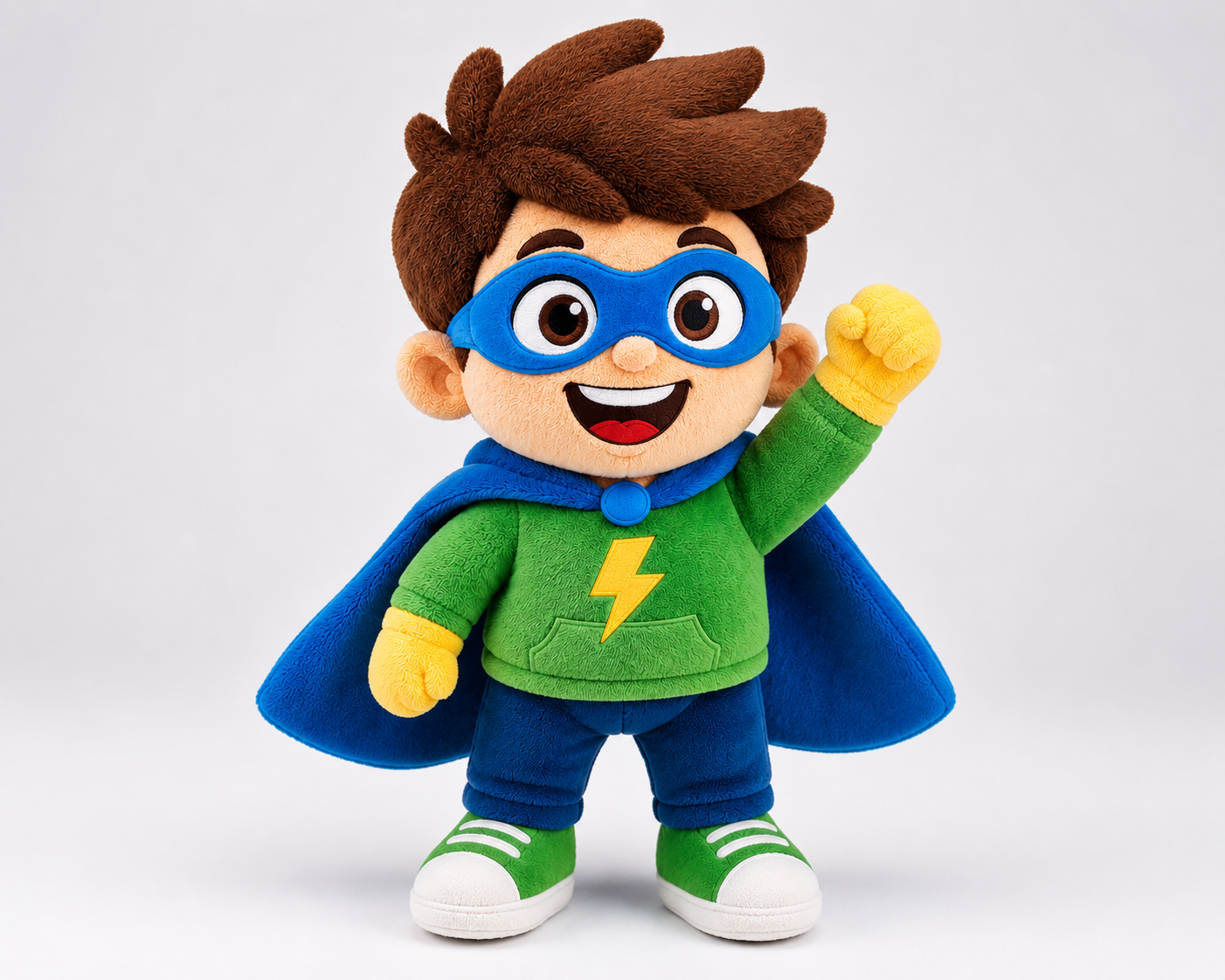 De Knalder-pluche — knuffelversie van het KlusKnallers-mascotje